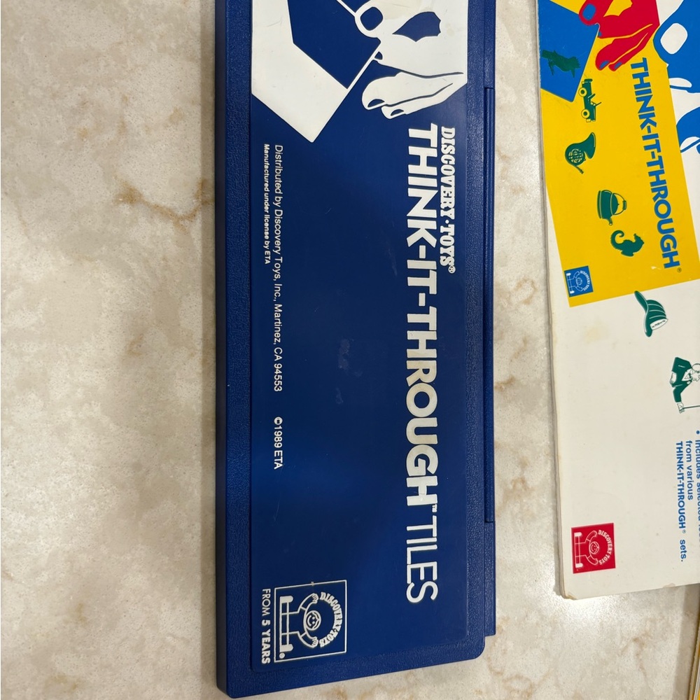 Discovery Toys Think-It-Through Educational Tiles Set - Picture 2 of 9